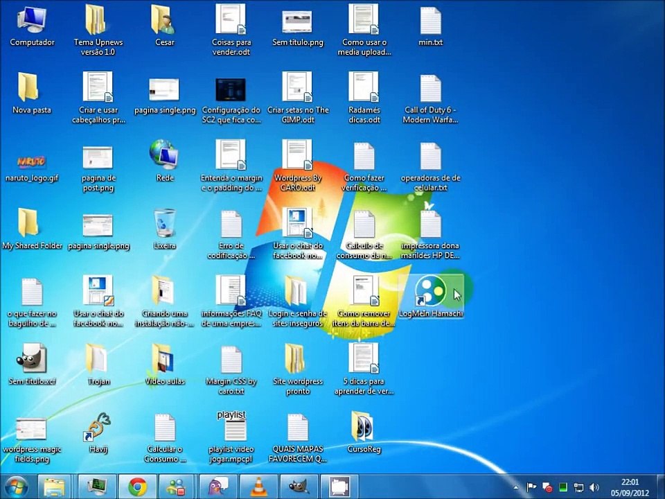 Como fazer texto com efeito de sombra e degradê no Gimp