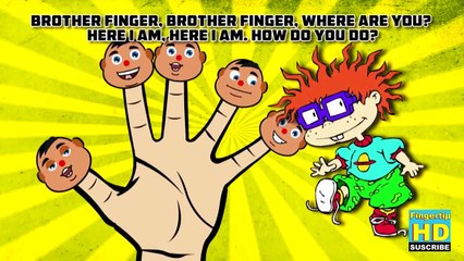 Finger Family Song | Rugrats Finger Family Song | Nursery Rhymes for Children