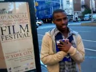 Justin Harlem Film Festival Bus Stops
