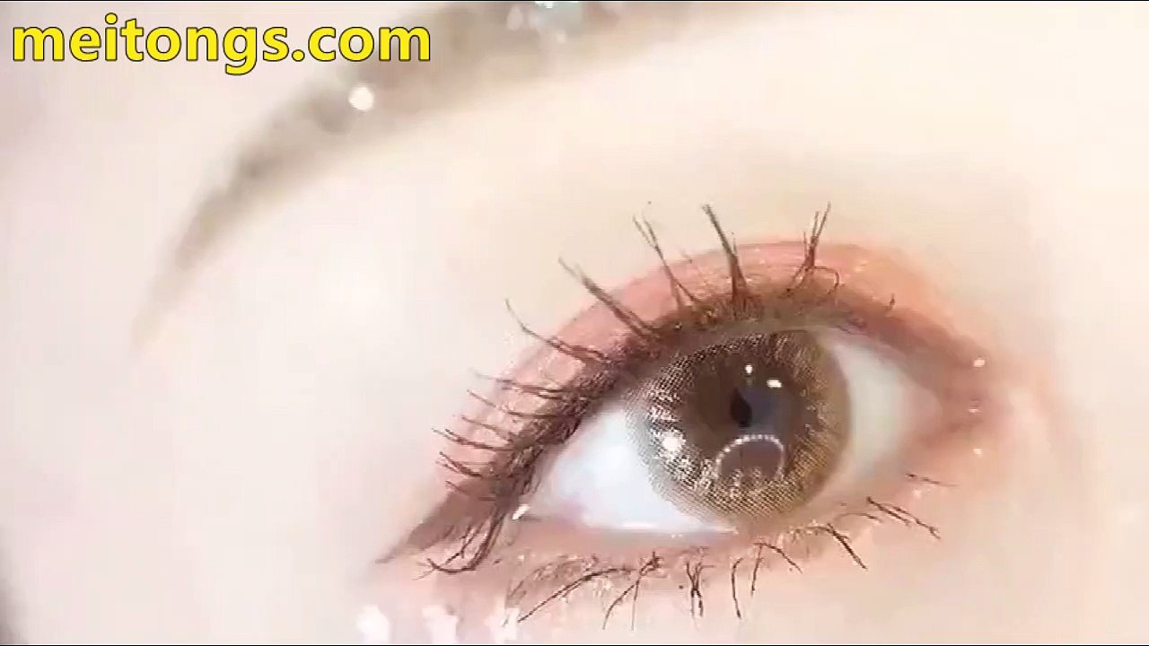 实瞳seed奇士美kiss me美瞳日抛 瑰丽炫褐