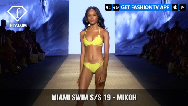 Mikoh Miami Swim Week Spring/Summer 2019 Tropical Collection | FashionTV | FTV