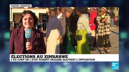 Présidentielle : "Pour la première fois, les Zimbabwéens ont l''impression qu''ils vont choisir"