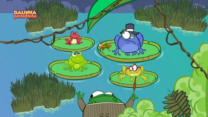 O Sapo não lava o pé - DVD Galinha Pintadinha - Desenho Infantil