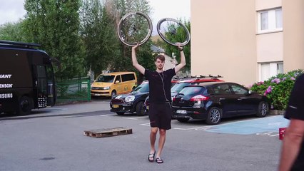 #InsideOut at #TDF2018  Team Sunweb's Soigneurs