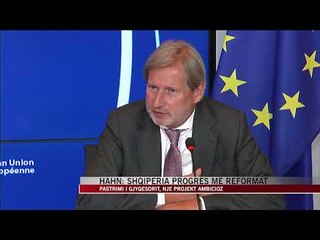 Hahn: Shqipëria progres me reformat - News, Lajme - Vizion Plus