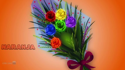 La canción del AZUL | Aprende Colores | Canciones infantiles en Español | ChuChu TV