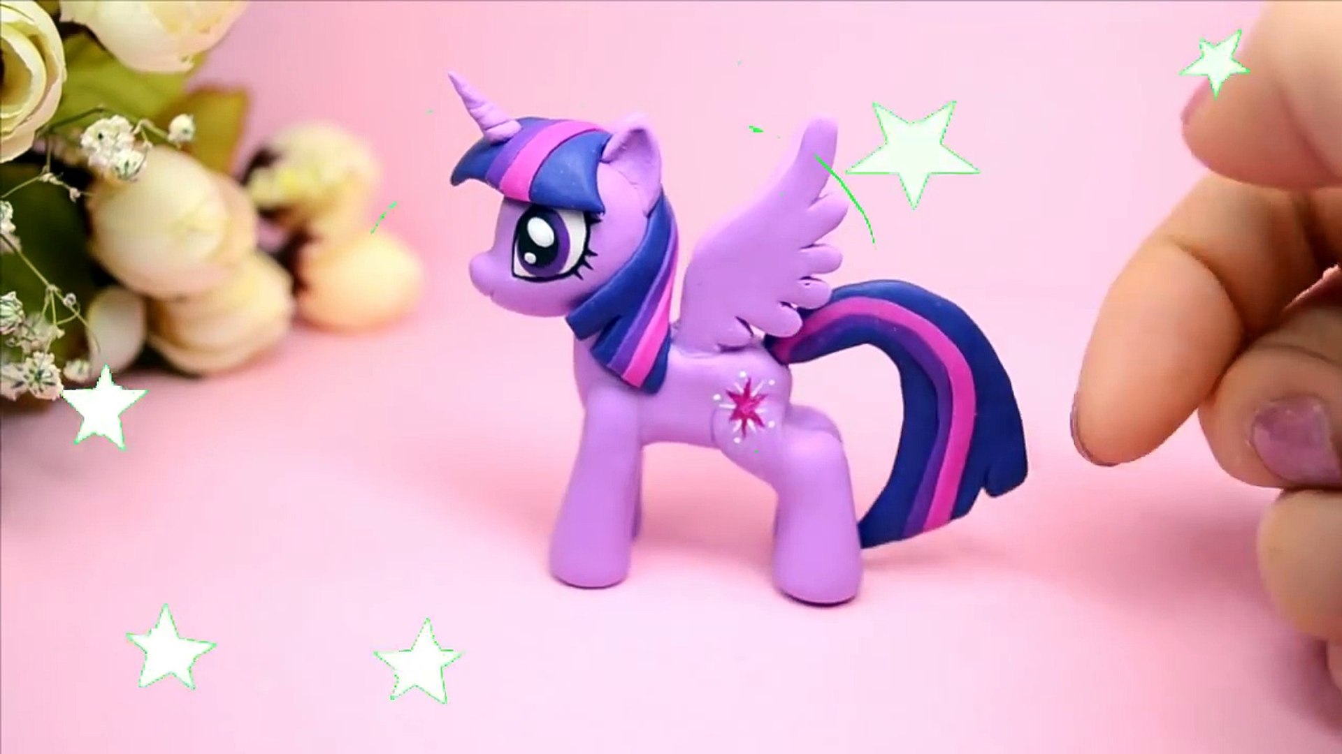 Making Twilight Sparkle. My Little Pony. MLP ✿ Polymer clay Tutorial (fimo)  ✿ Irina Ivanit - video Dailymotion