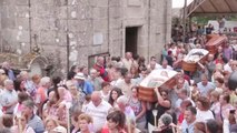 Spagna, i vivi in processione nelle bare nel festival della 