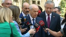 MHP Genel Başkanı Bahçeli:  'Orada bir siyasi partinin genel başkanı yuhalattırabilecek tarzda bir gaf olmaz. Eğer bu yuhalama başlarsa bunun altından İYİ Parti kalkamaz. Herkes ayağını denk alsın. Ne yapmak istiyorlarsa