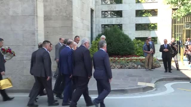 MHP Genel Başkanı Bahçeli TBMM Başkanı Binali Yıldırım'ı Ziyaret Etti (1)