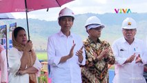 Jokowi Resmikan Bendungan Tanju di NTB