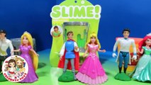New MAGICLIP Slime Gak Play Doh Disney Princess CInderella, Ariel, Rapunzel, Aurora with P