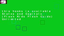 this books is available States and Capitals (Flash Kids Flash Cards) Unlimited
