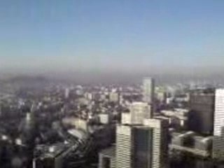 LEVER DU SOLEIL SUR PARIS ET LA DEFENSE SUR UNE TOUR IGH