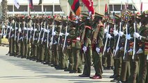 Zambiya ordusu Erdoğan için böyle hazırlandı