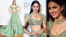 Kiara Advani ग्रीन लहंगे में दिखीं बेहद खूबसूरत, Monsoon Wedding के लिए है Perfect Style | Boldsky