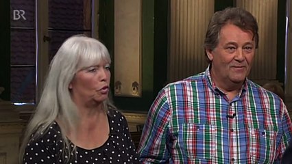 Geborgener Schatz Hofszene von Leo Putz BR Kunst Krempel