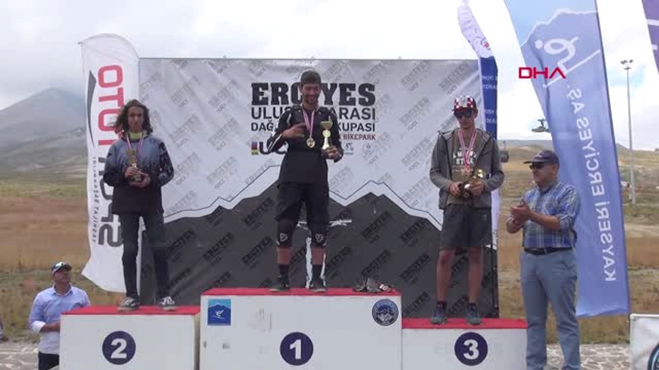 Spor Uluslararası Downhill Bisikleti Kupası Erciyes'te Düzenlendi -Hd