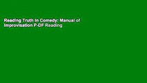 Reading Truth in Comedy: Manual of Improvisation P-DF Reading