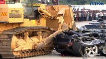 Luxury vehicles worth $5 million destroyed in Philippines