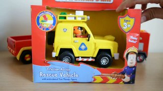 Fireman Sam Tom Thomas Mountain Rescue 4x4 Jeep Sounds Lights Toy Review