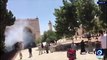 Israeli forces fire stun grenades at Palestinians in Jerusalem-al-Quds