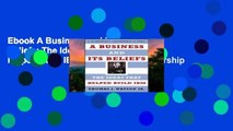 Ebook A Business and Its Beliefs: The Ideas That Helped Build IBM (McGraw-Hill Leadership