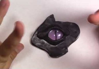 Sculptor's Daughter Makes Dragon Eyes in DIY Tutorial
