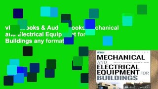 viewEbooks & AudioEbooks Mechanical and Electrical Equipment for Buildings any format