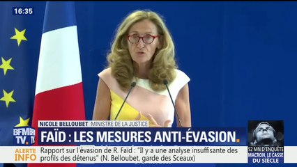 Evasion Redoine Faïd: la ministre de la Justice en tire les leçons