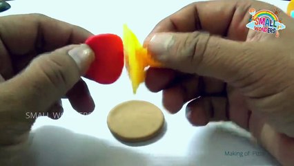 Clay Modeling of Pizza | The Pizza Song Nursery Rhyme I AM A PIZZA Rhyme for kids