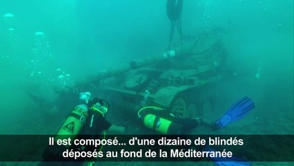 Liban: création d'un parc sous-marin composé de chars