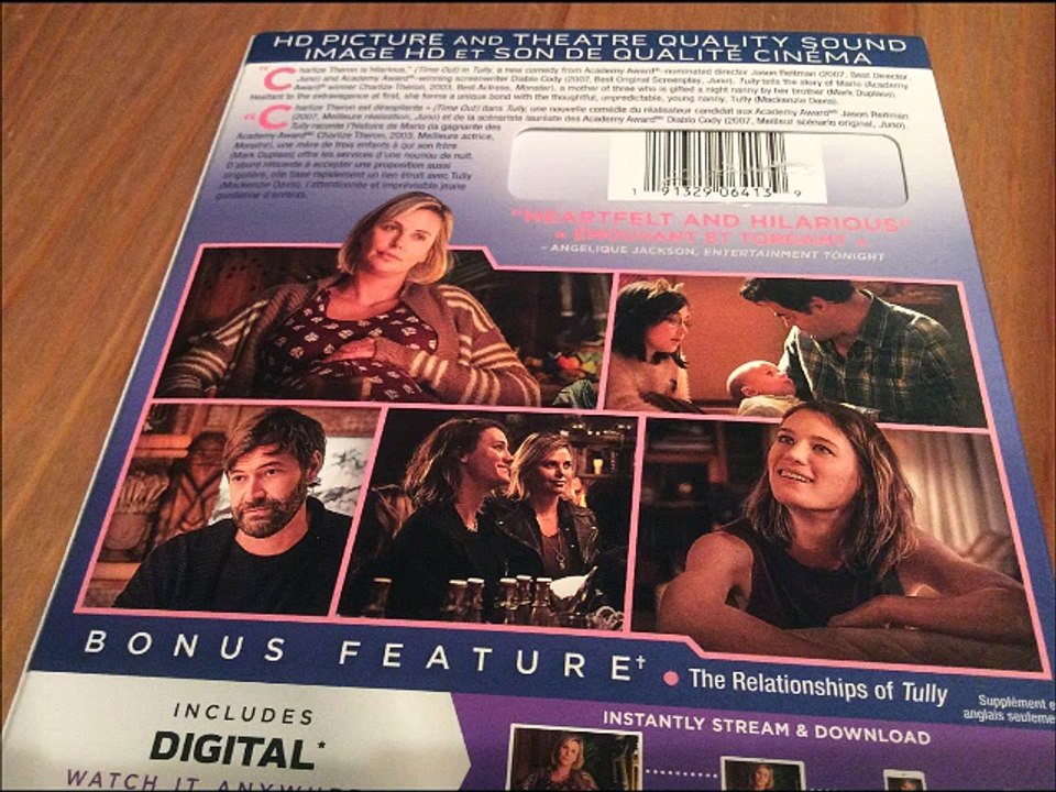 Critique du film Tully en format Blu-ray