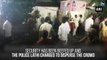 Massive crowd gathers outside Kauvery hospital where DMK chief Karunanidhi is admitted