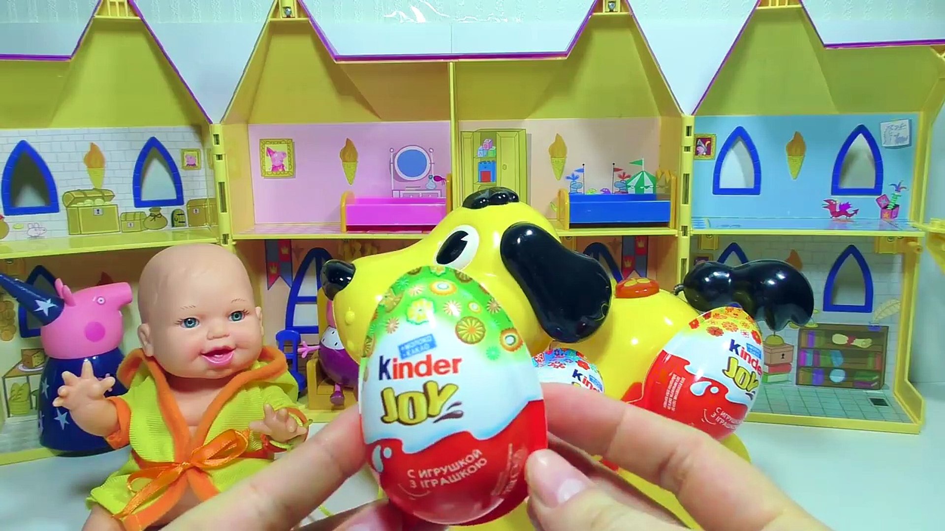 kinder joy doll house