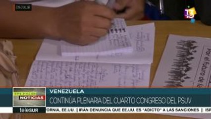Discuten delegados de PSUV guerra de amplio espectro contra Venezuela