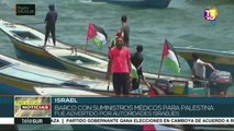 Advierte gobierno israelí a barco con ayuda humanitaria para Gaza
