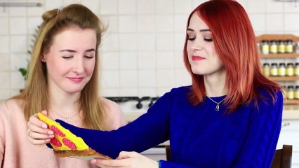 7 IDÉES DE MAQUILLAGE BIZARRE   BLAGUES MARRANTES AVEC DU MAQUILLAGE !
