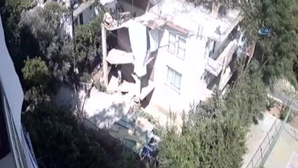 Alanya'da Tüp Hırsızlığı Güvenlik Kamerasında