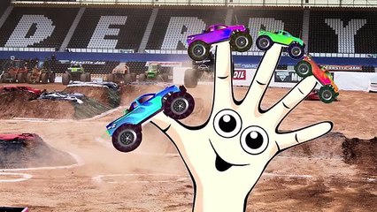 Monster Truck Collection Vol. 1 | Monster Trucks Learning Videos For Kids | Animated Surpr