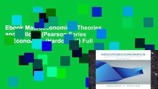 Ebook Macroeconomics: Theories and Policies (Pearson Series in Economics (Hardcover)) Full