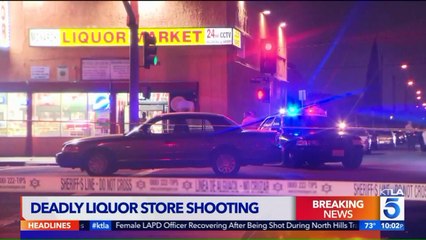 1 Dead, 5 Others Injured in Shooting at Los Angeles Liquor Store