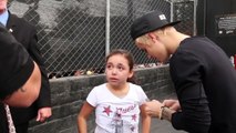 What A Sweetheart! Justin Bieber Consoles Crying Fan [2014]