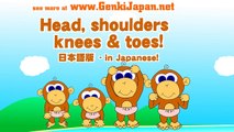 Head, Shoulders, Knees & Toes in Japanese!