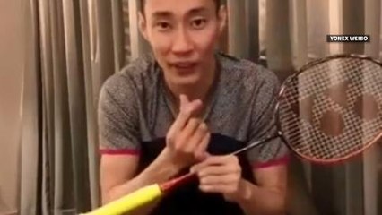 Lee Chong Wei looks fine in Yonex video