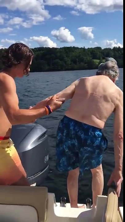 Plongeon à 102 ans