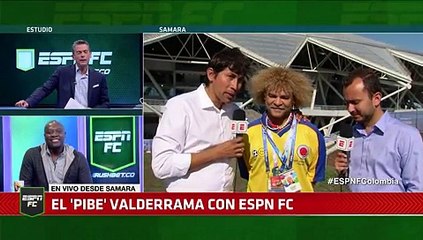 CON QUÉ JUGADOR DE COLOMBIA SE IDENTIFICA VALDERRAMA