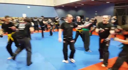 Krav Maga Street Defense Paris entrainement - attaque au couteau