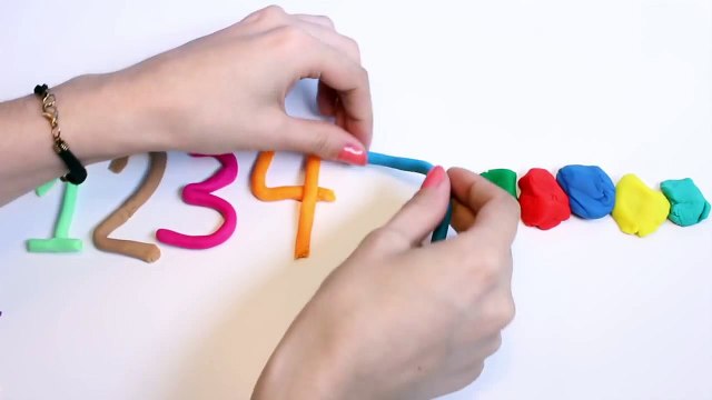 Play Doh Numbers Fun Learn Numbers 1 to 10 w/ Playdoh Playsets Hasbro Educational Toys & G