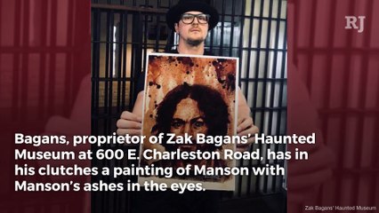 Charles Manson’s ashes used in painting at Haunted Museum in Las Vegas
